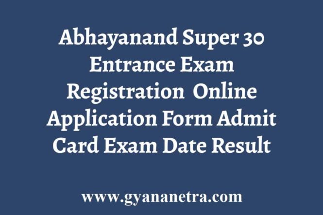 Abhayanand Super 30