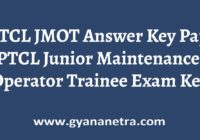 OPTCL JMOT Answer Key Paper PDF
