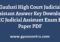 Gauhati High Court Judicial Assistant Answer Key