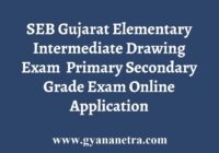Gujarat Elementary Intermediate Drawing Exam