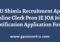 HPU Shimla Recruitment Notification