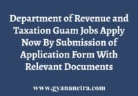 Department of Revenue and Taxation Guam Jobs