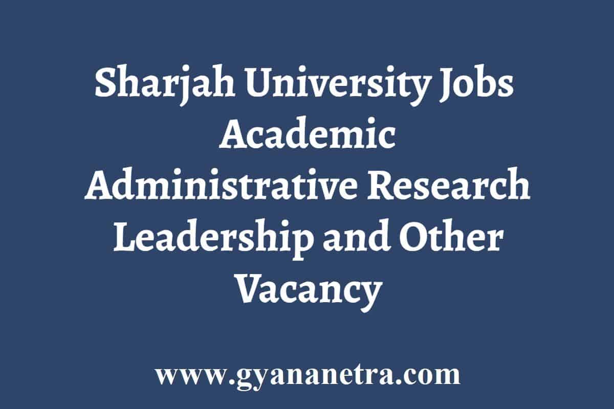 research assistant jobs in sharjah university