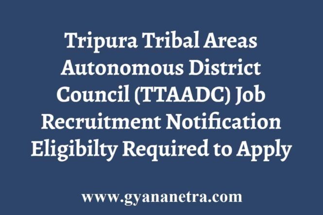 TTAADC Job Recruitment