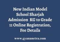 New Indian Model School Sharjah Admission