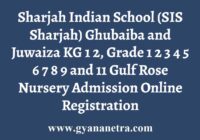 Sharjah Indian School Admission