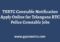 TSRTC Constable Notification Apply Online