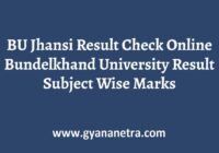 BU Jhansi Result Semester Exam