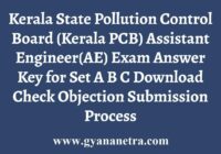 Kerala State Pollution Control Board Assistant Engineer Answer Key
