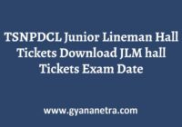 TSNPDCl JLM Hall Ticket Exam Date