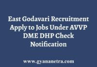 East Godavari Recruitment