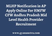 MLHP Recruitment Notification