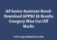 AP Junior Assistant Result Download