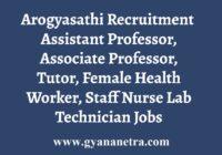 Arogyasathi Recruitment
