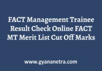 FACT Management Trainee Result