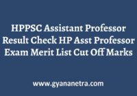 HPPSC Assistant Professor Result Merit List