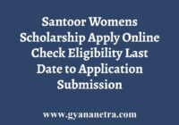 Santoor Scholarship