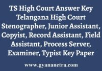 TS High Court Answer Key