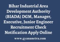 BIADA Recruitment