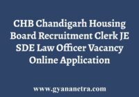 Chandigarh Housing Board Recruitment