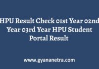 HPU Result Student Portal