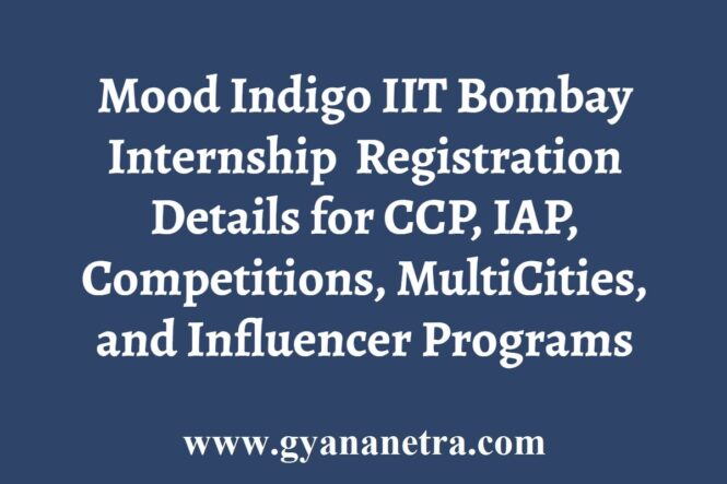 Mood Indigo IIT Bombay Internship
