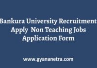 Bankura University Recruitment