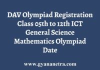DAV Olympiad Registration