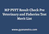 MP PVFT Result Merit List