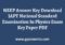 NSEP Answer Key Download