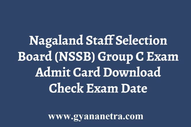 NSSB Admit Card