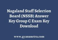 NSSB Nagaland Group C Answer Key