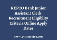 REPCO Bank JA Clerk Recruitment