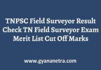 TNPSC Field Surveyor Result Merit List