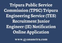 Tripura Engineering Service Recruitment
