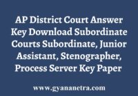 AP District Court Answer Key