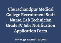 Churachandpur Medical College Recruitment