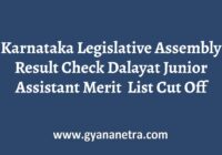 Karnataka Legislative Assembly Result