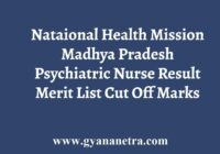 NHM MP Psychiatric Nurse Result