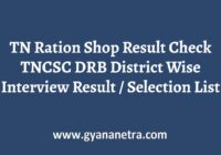 TN Ration Shop Result Salesman