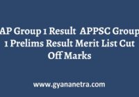 AP Group 1 Result Merit List