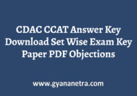CDAC CCAT Answer Key