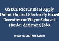 GSECL Recruitment Notification
