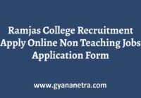 Ramjas College Recruitment