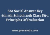 SA1 Social Answer Key