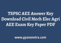 TSPSC AEE Answer Key Paper PDF