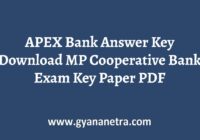 APEX Bank Answer Key PDF