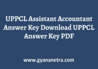 UPPCL Assistant Accountant Answer Key Paper PDF