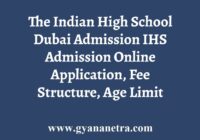 IHS Dubai Admission