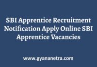 SBI Apprentice Recruitment Apply Online